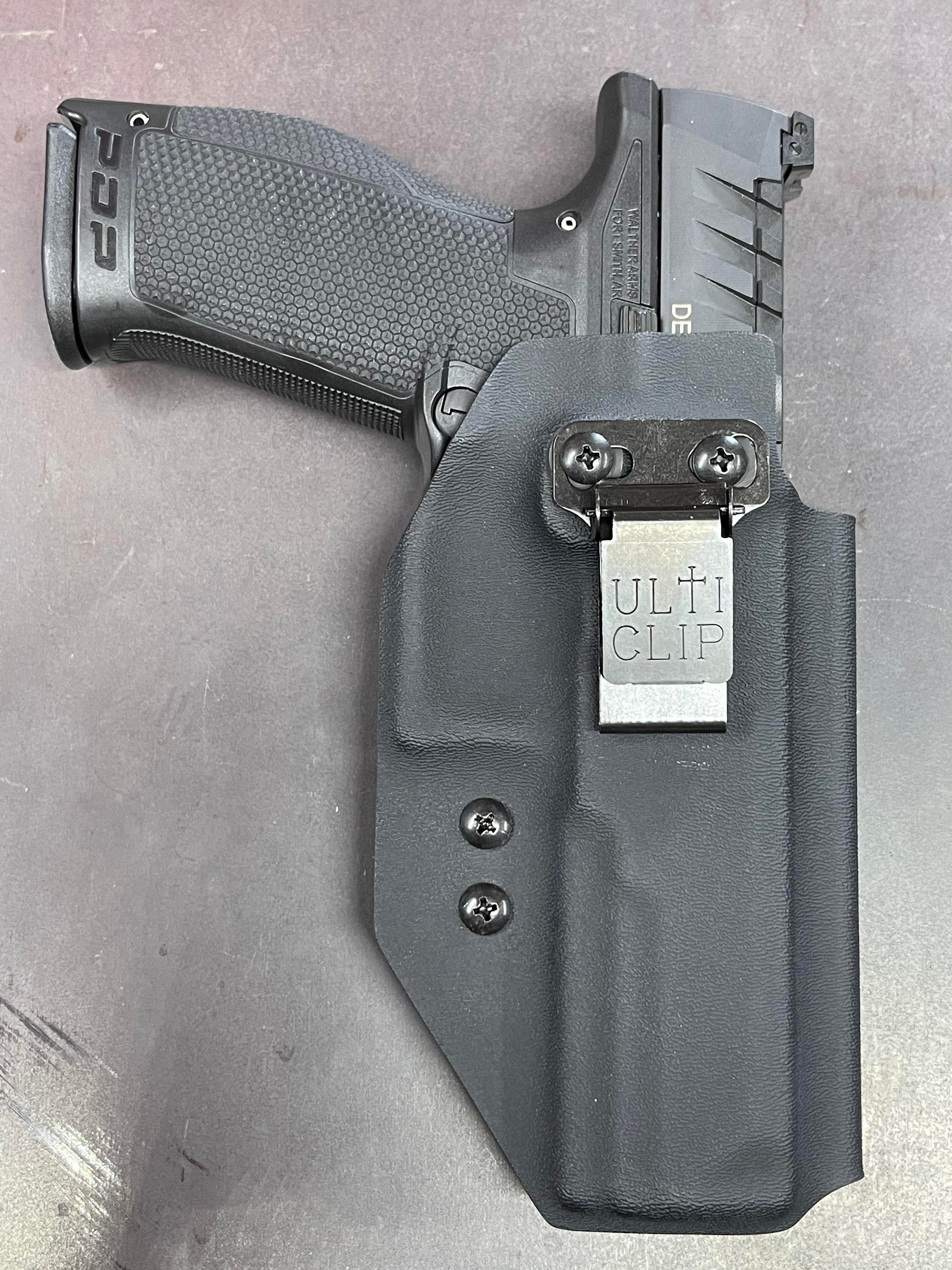 Kydex Trigger Guard For S&W M&P Shield .45 - Ambidextrous, Black, Handmade In USA