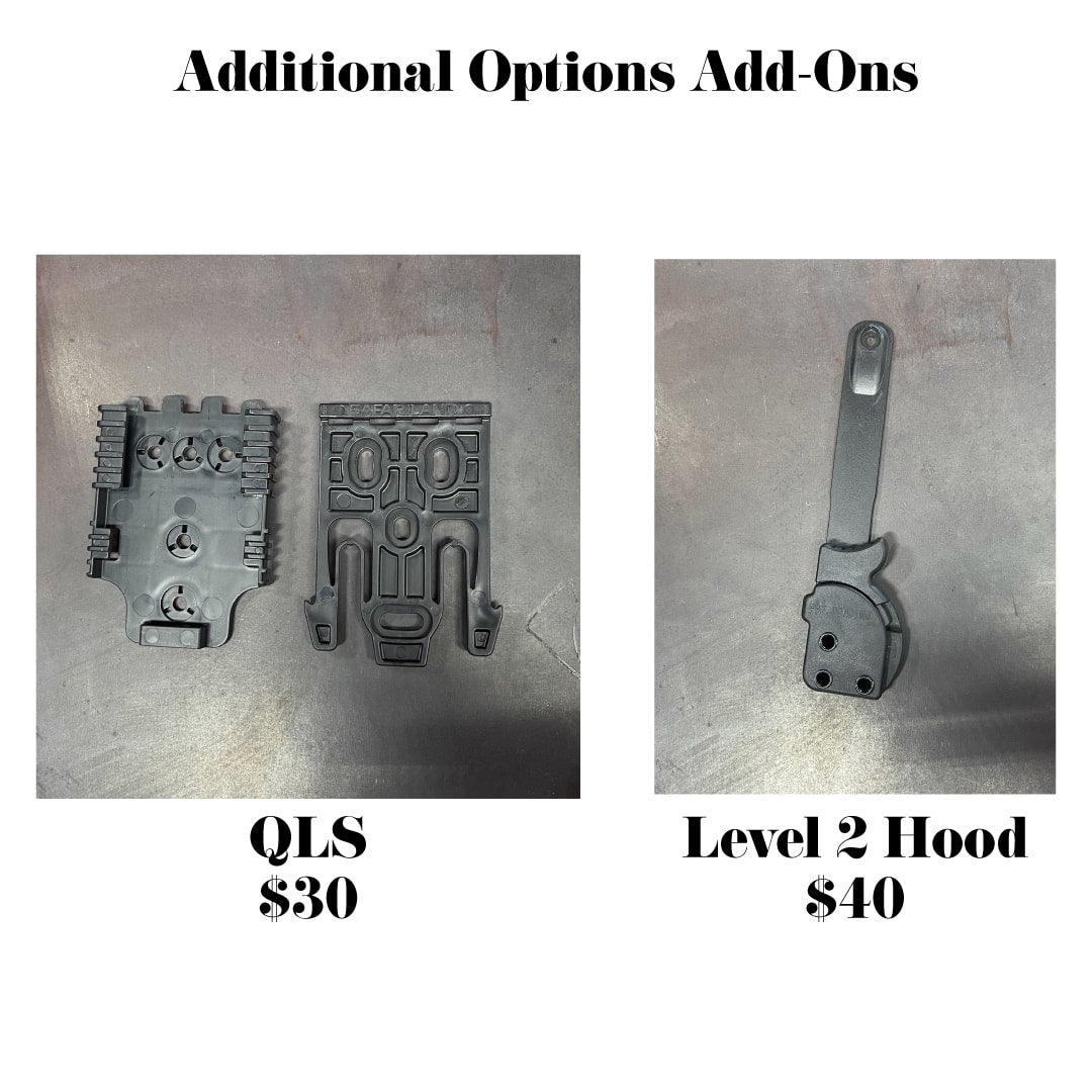 Custom Kydex Thigh Rig Holster Bordertown Holsters